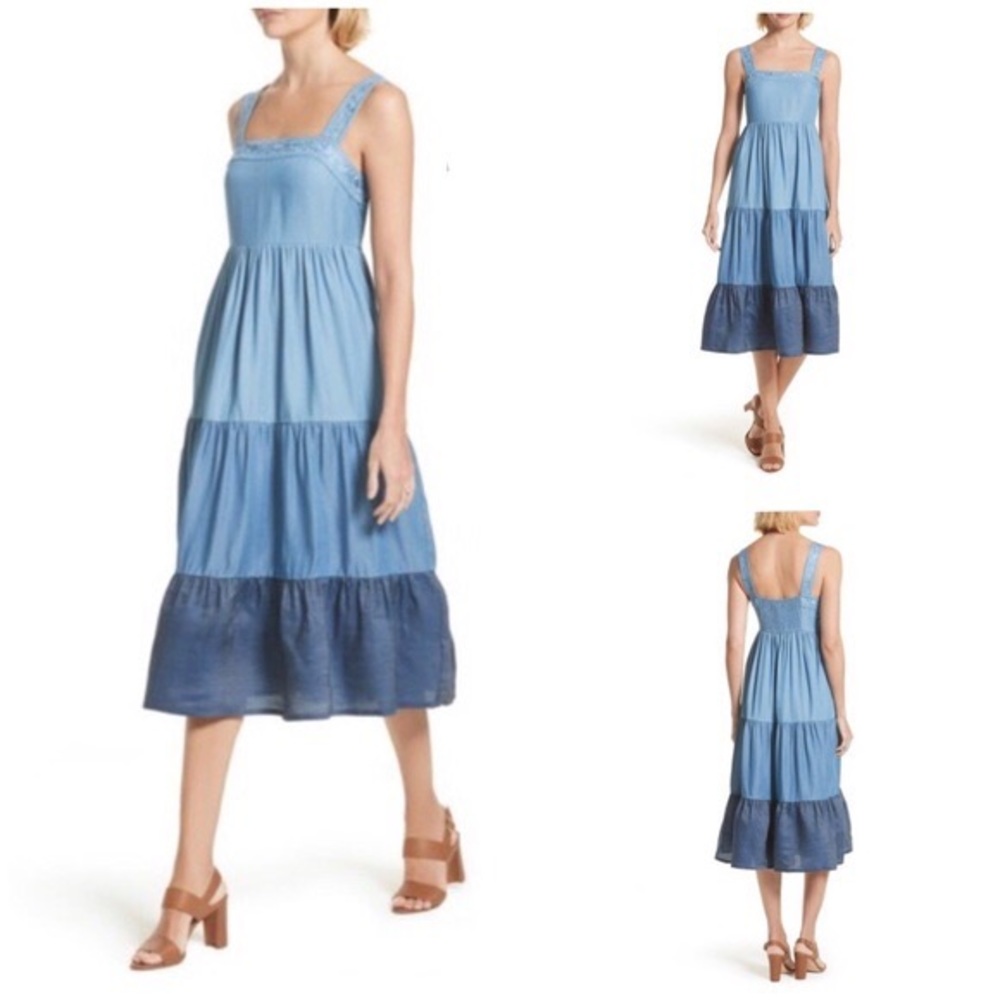 Kate Spade broome street chambray patio dress